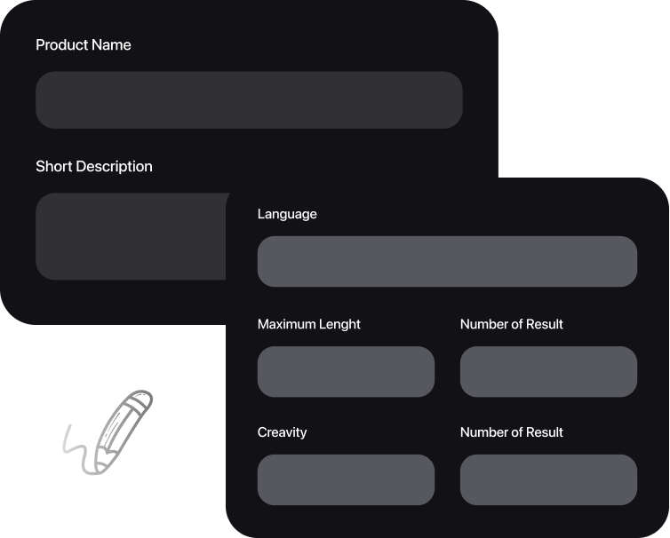Just explain what your content is about, and customize the settings to fit your needs.
